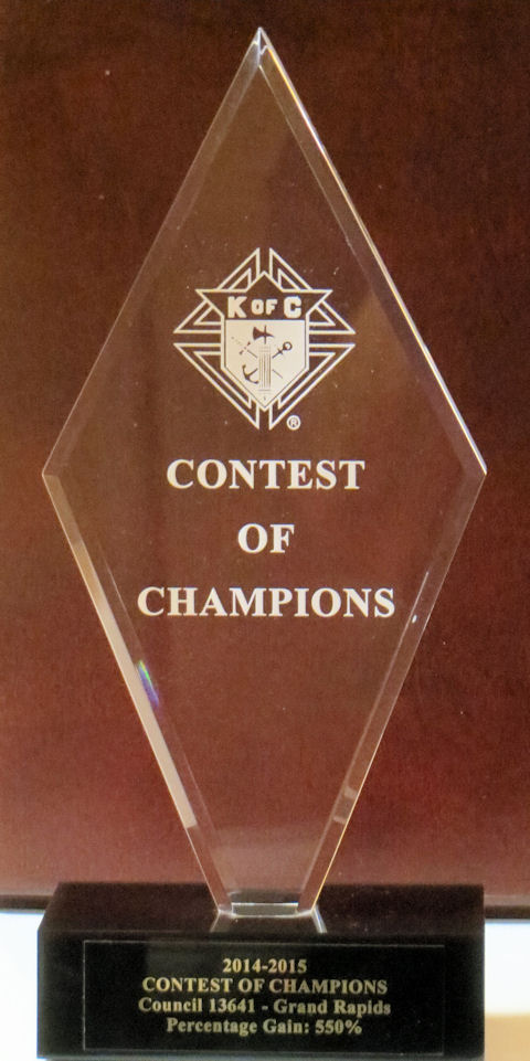 Council Receives Supreme Contest of Champions Award